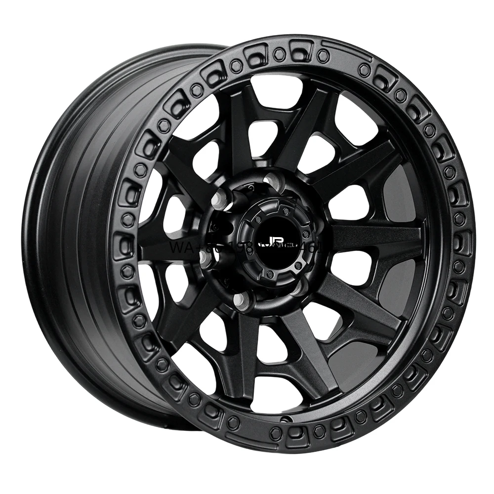 

Low Pressure Casting Black 15 16 18 Inch Alloy Wheels 17 Inch 6x139.7 Car Rims for Toyota Offroad Passenger Car Wheels #R1038