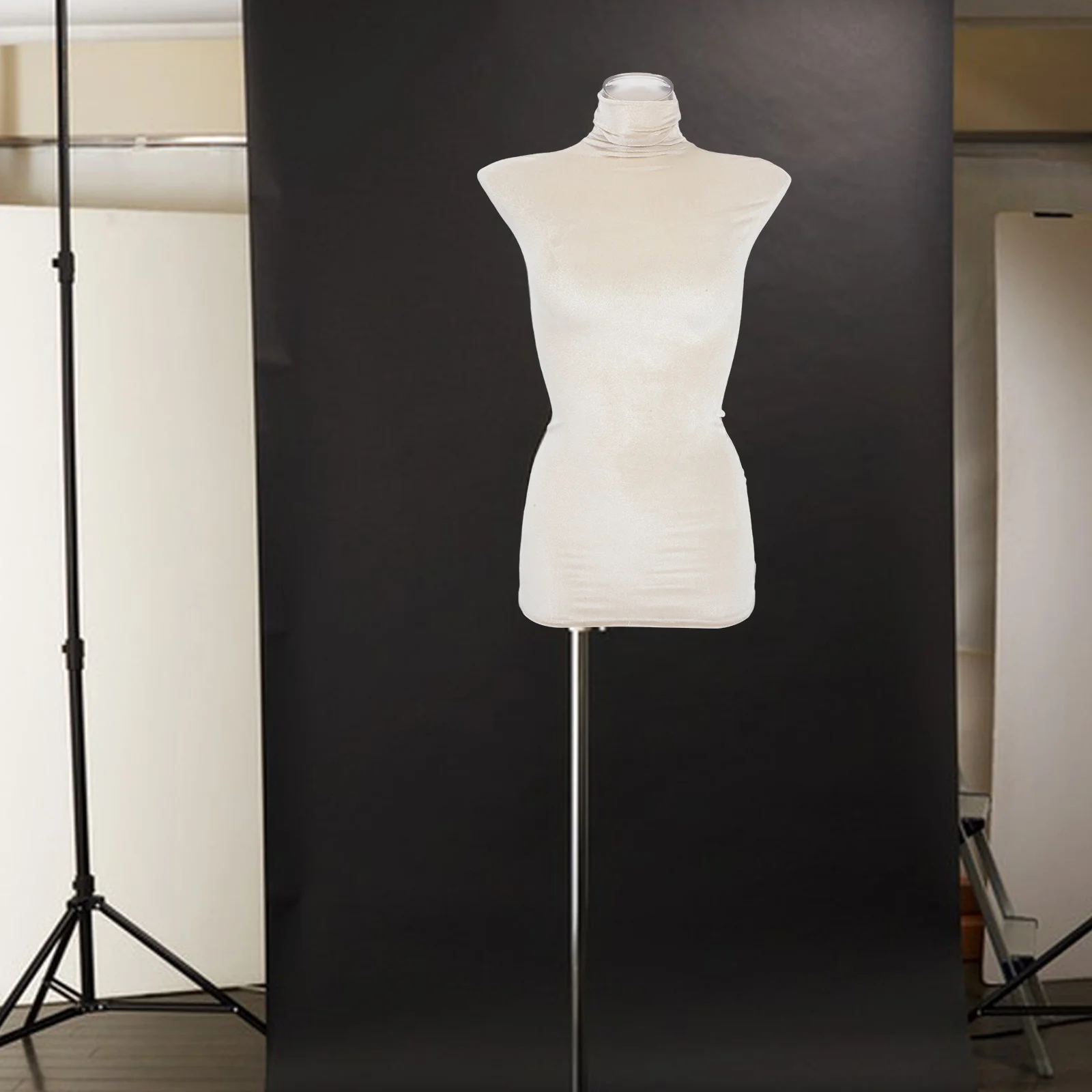 

Fake Model Female Mannequin Replace Fabric Upper Body Men Model Cloth Cover Women Fashion Display Cloth Cover Prop