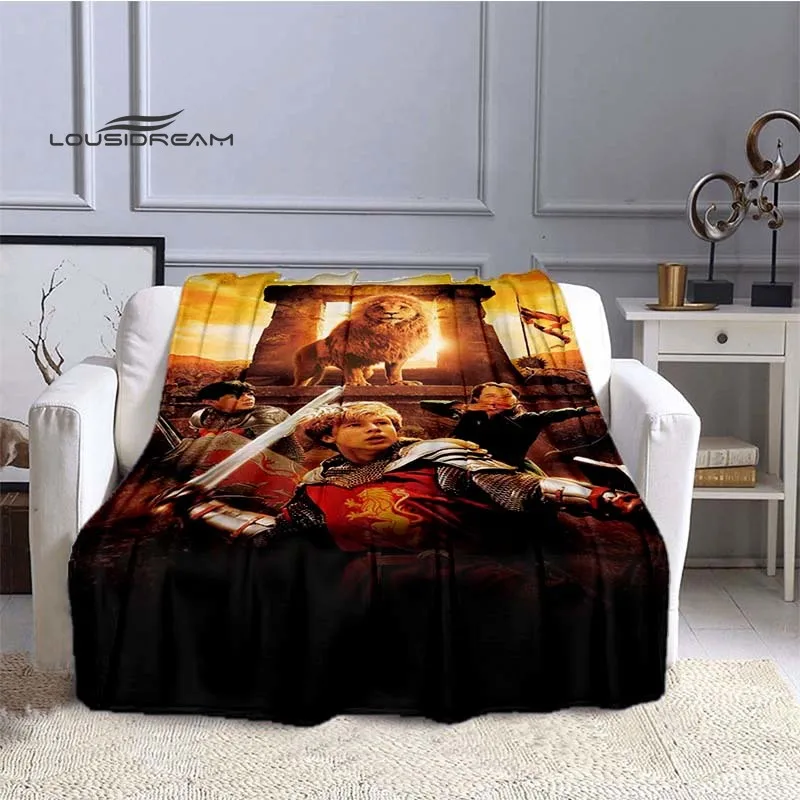 The Chronicles of Narnia Blankets for Beds Home Travel Adult Flannel Blanket for Couch Bed Living Room Sofa Child Keep Warm