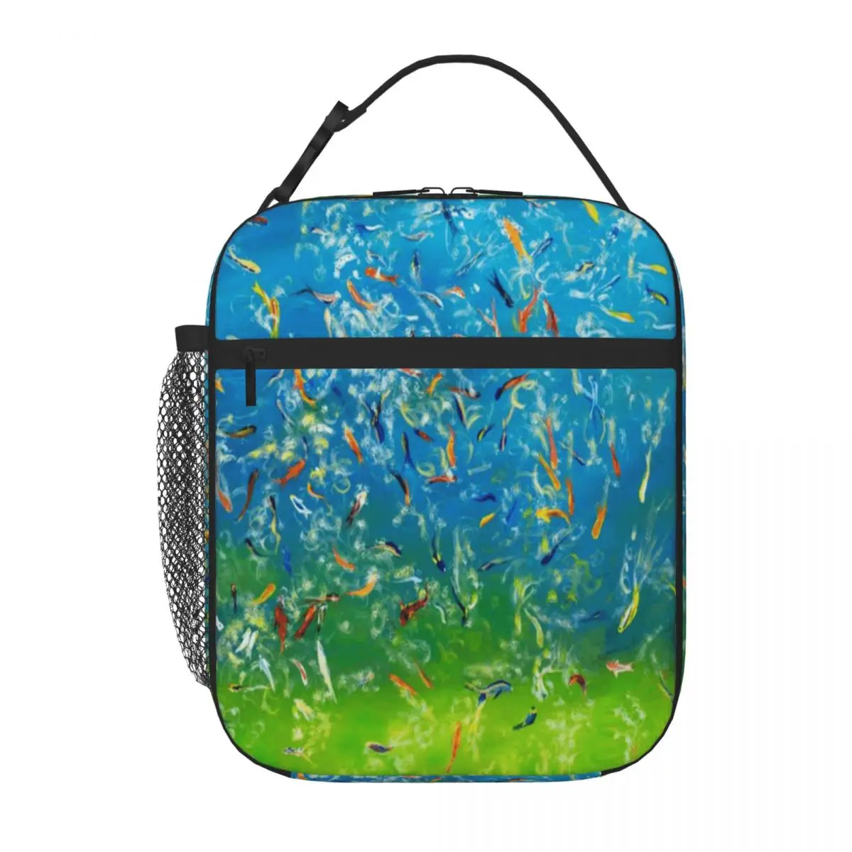 Hot Sale Rassemblage De Poisson Plain Design Reusable Lunch Bag Pet Snack Carry Meal Bag