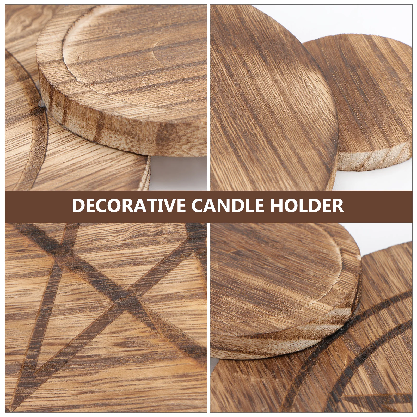 

1pc Wooden Holder Small Creative Decorative Stand For Home Living Room Office Garden Party Tarot Supplies