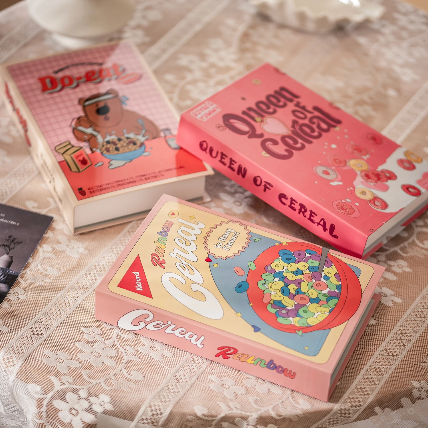 Cake Shop Luxury Decoration Fake Book Decor Fashion Coffee Table Bedroom Interior Items Modern Book Box Home Decoration