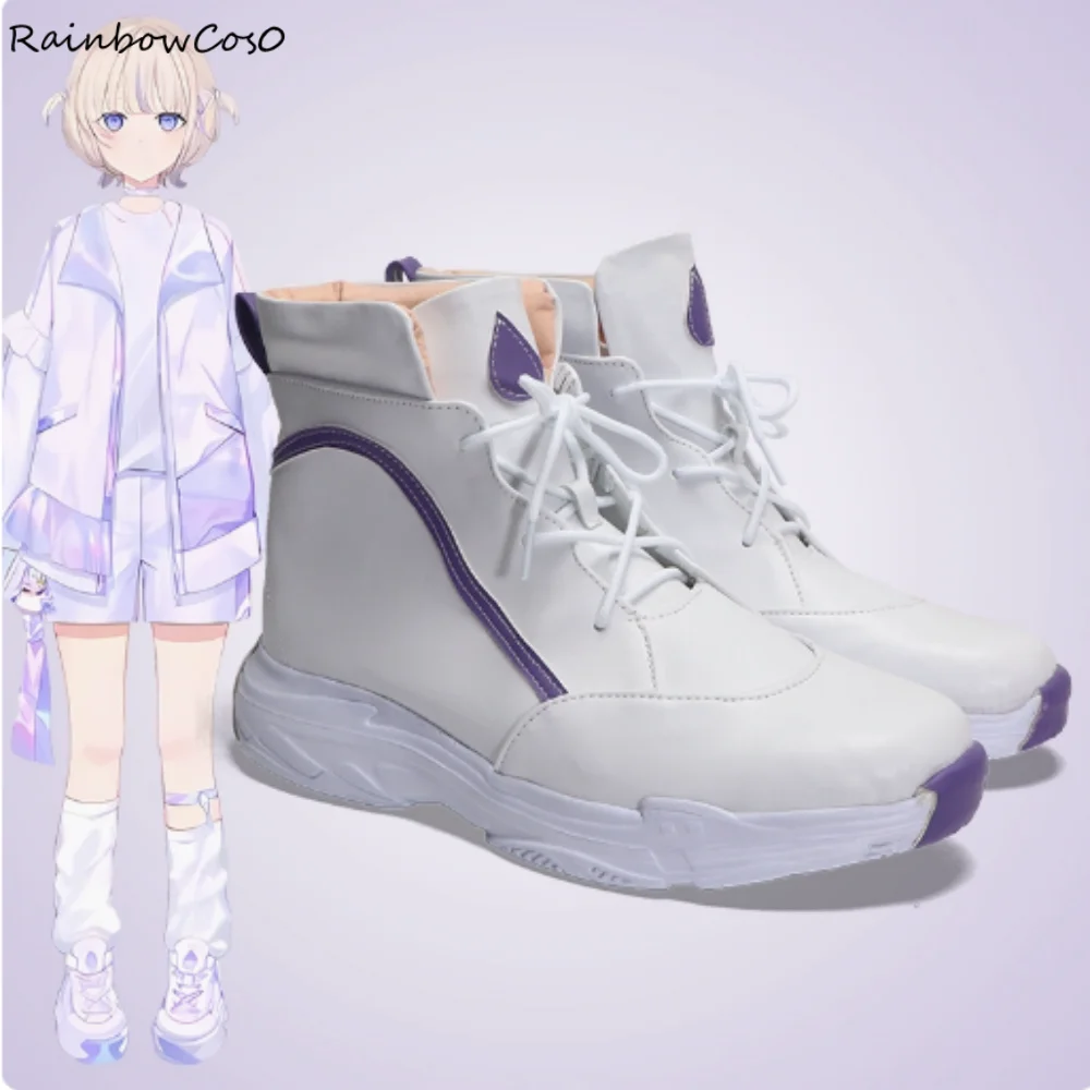 Todoroki Hajime Virtual YouTuber VTuber Cosplay Shoes Boots Game Anime Halloween RainbowCos0 W4472