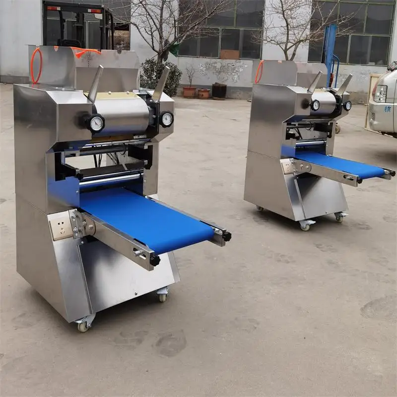 Machine à pâtes électrique professionnelle commerciale en acier inoxydable, feuille de pâte automatique, fabricant de nouilles avec composant de noyau de moteur