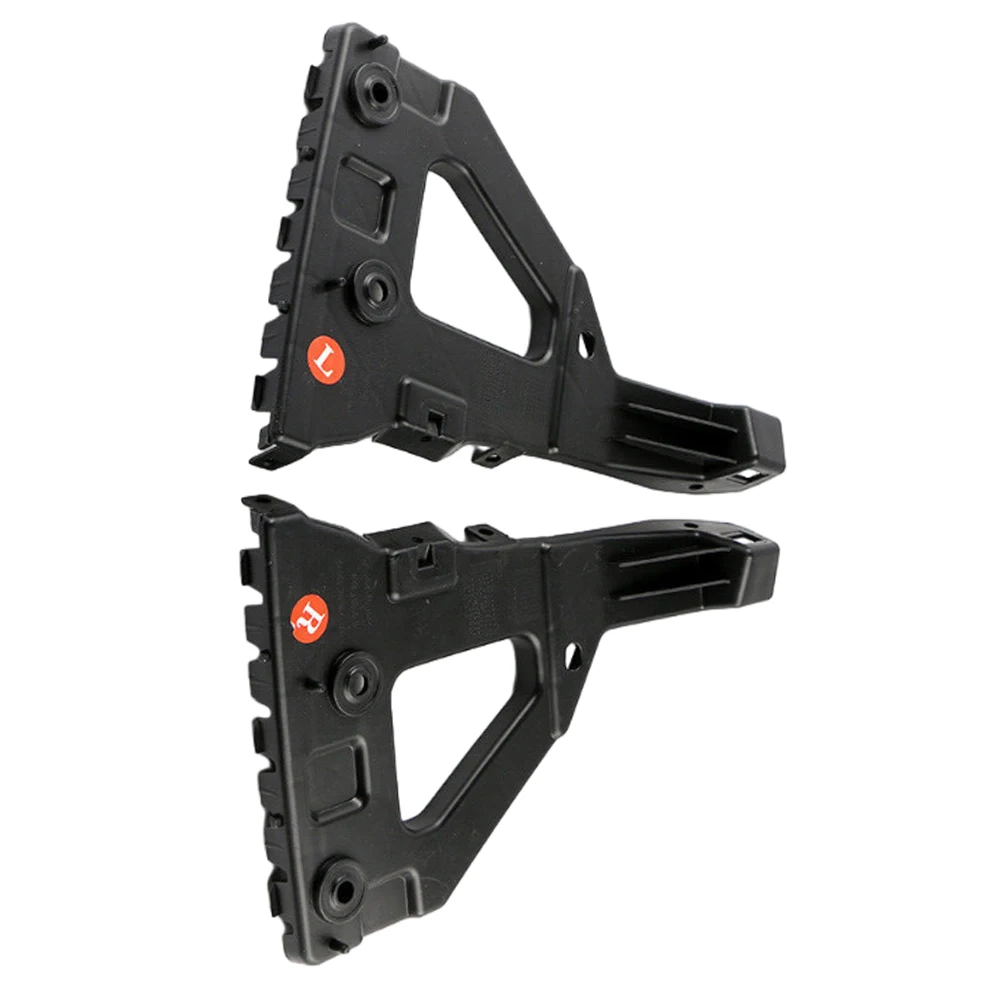 2Pcs Front Bumper Bracket Supports Left & Right Fit for  AUDI A6 / A6 QUATTRO / S-LINE 2005-2011 4F0807227, 4F0807228