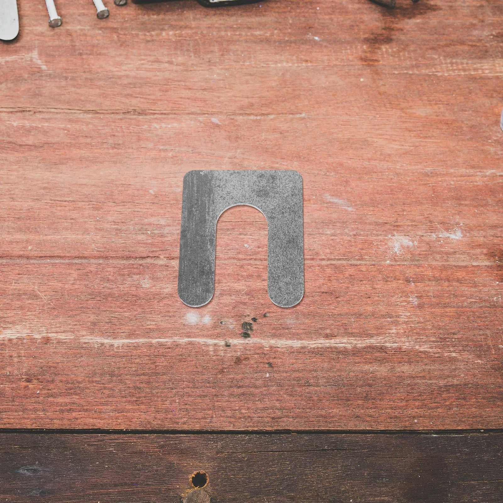 

U Shaped Structural Shims For Car Lift Adjustable Leveling Spacer Vehicle Hoist Foundation Stabilization Precision