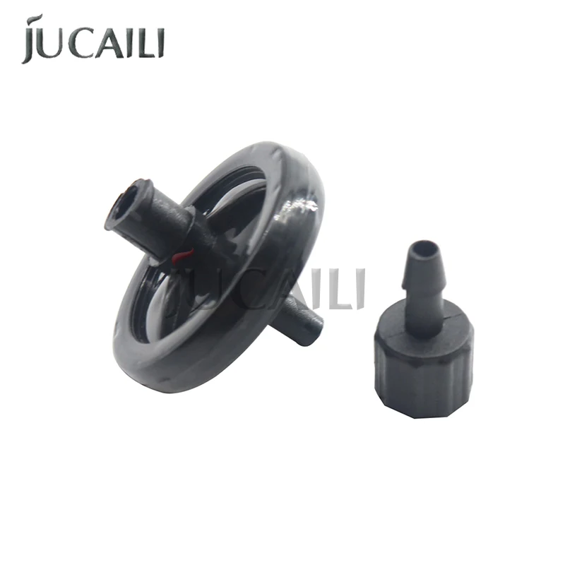 Jucaili 20Pcs Disc Ink Filter Small Disk Filter 10microns 30mm for Seiko SPT Ricoh Konica 512 Xaar 128 Printhead Solvent Printer