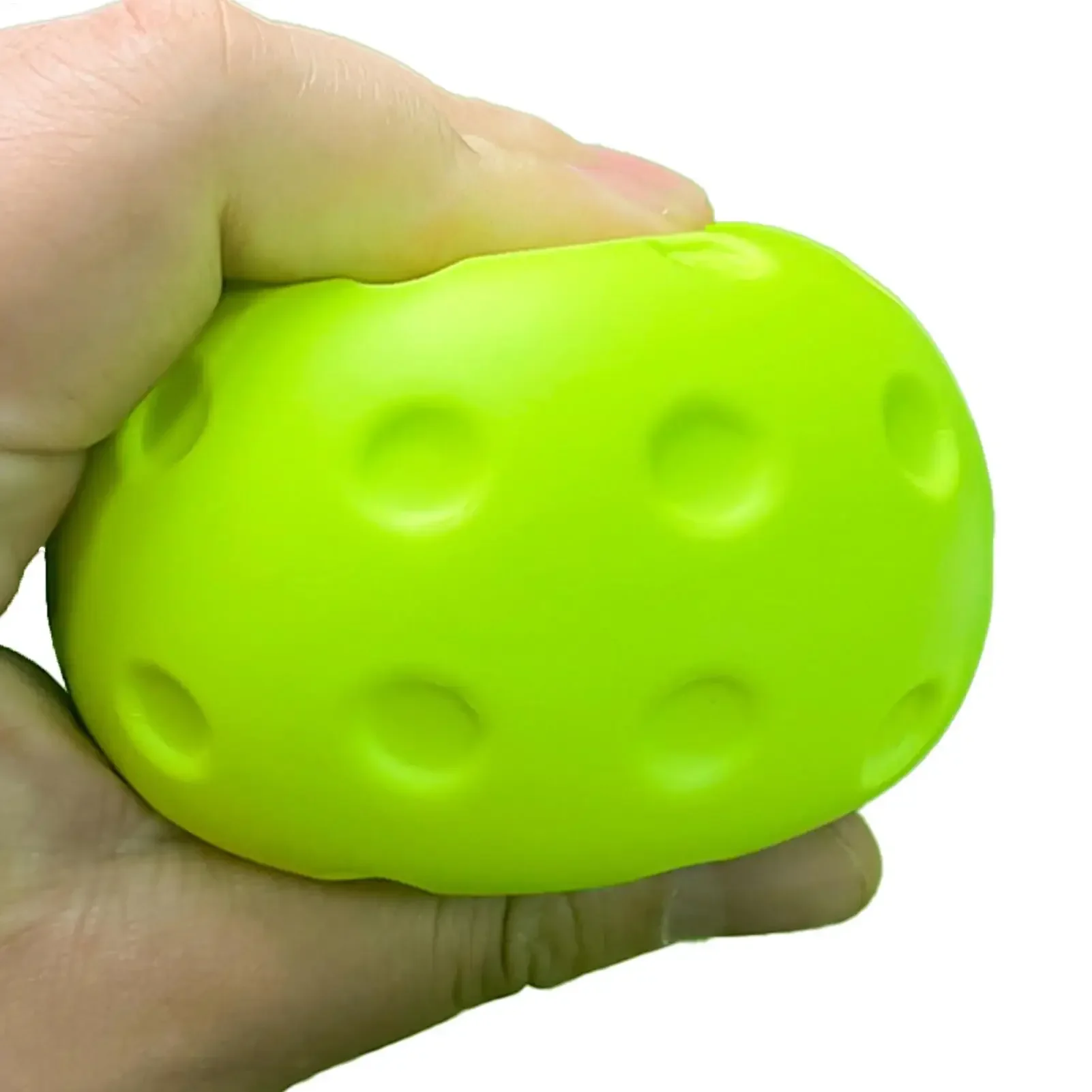 X3 1A*1PC Silent Pickleball Indoor Entertainment Silent Practice Ball PU Foam High Bounce Resistance Not Disturbing People