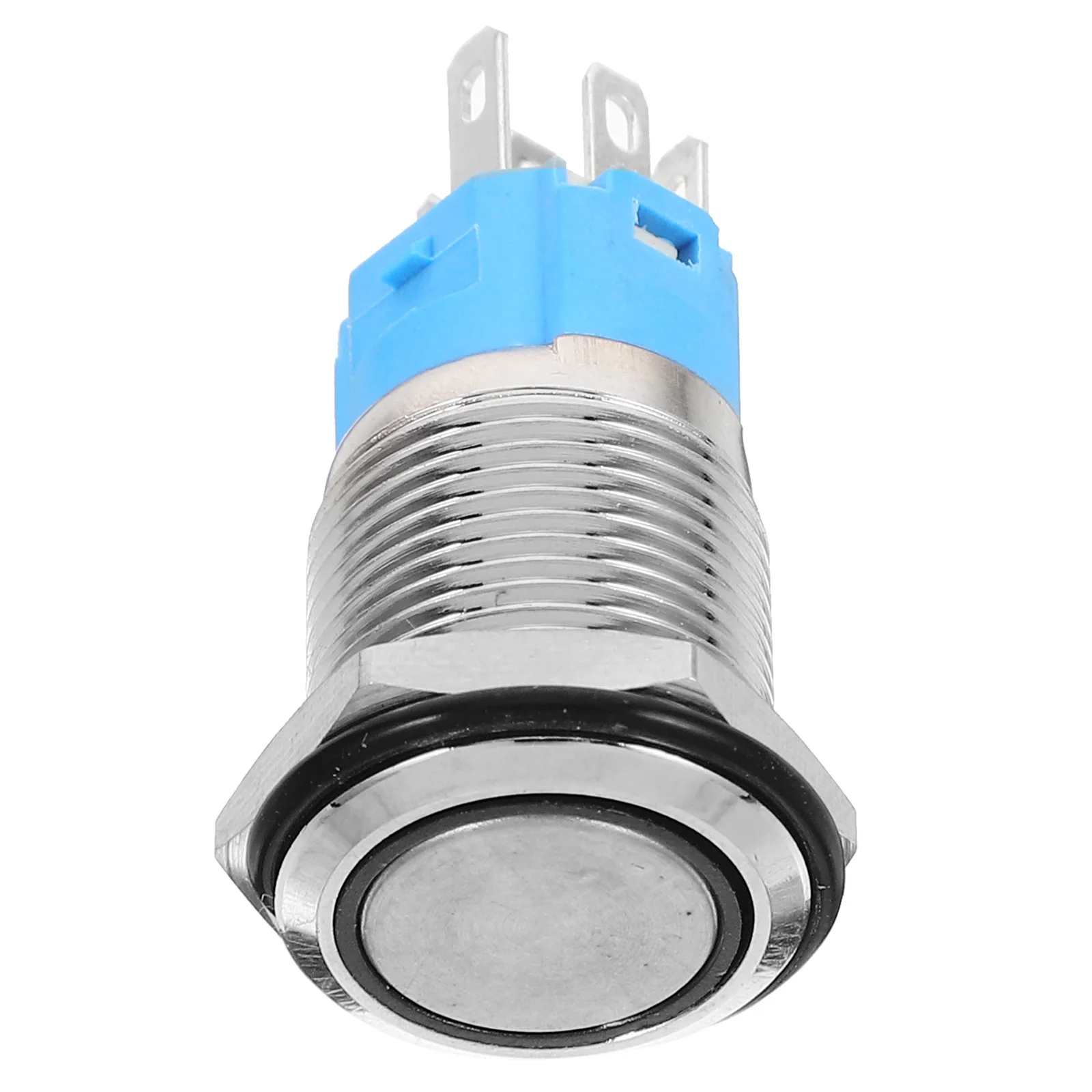 

16Mm Brass Button Switch Push Button Starter Car Engine Led Ignition Auto Start 12V Automotive Replacement Marine Self-Resetting