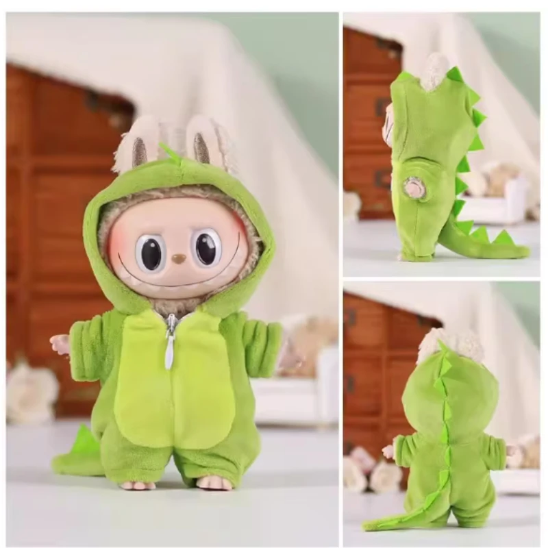 

Dragon animal monster onesie For Labubu V3 V2 V1 baby clothes Dinosaur Costume for Ropa Labubu outfits