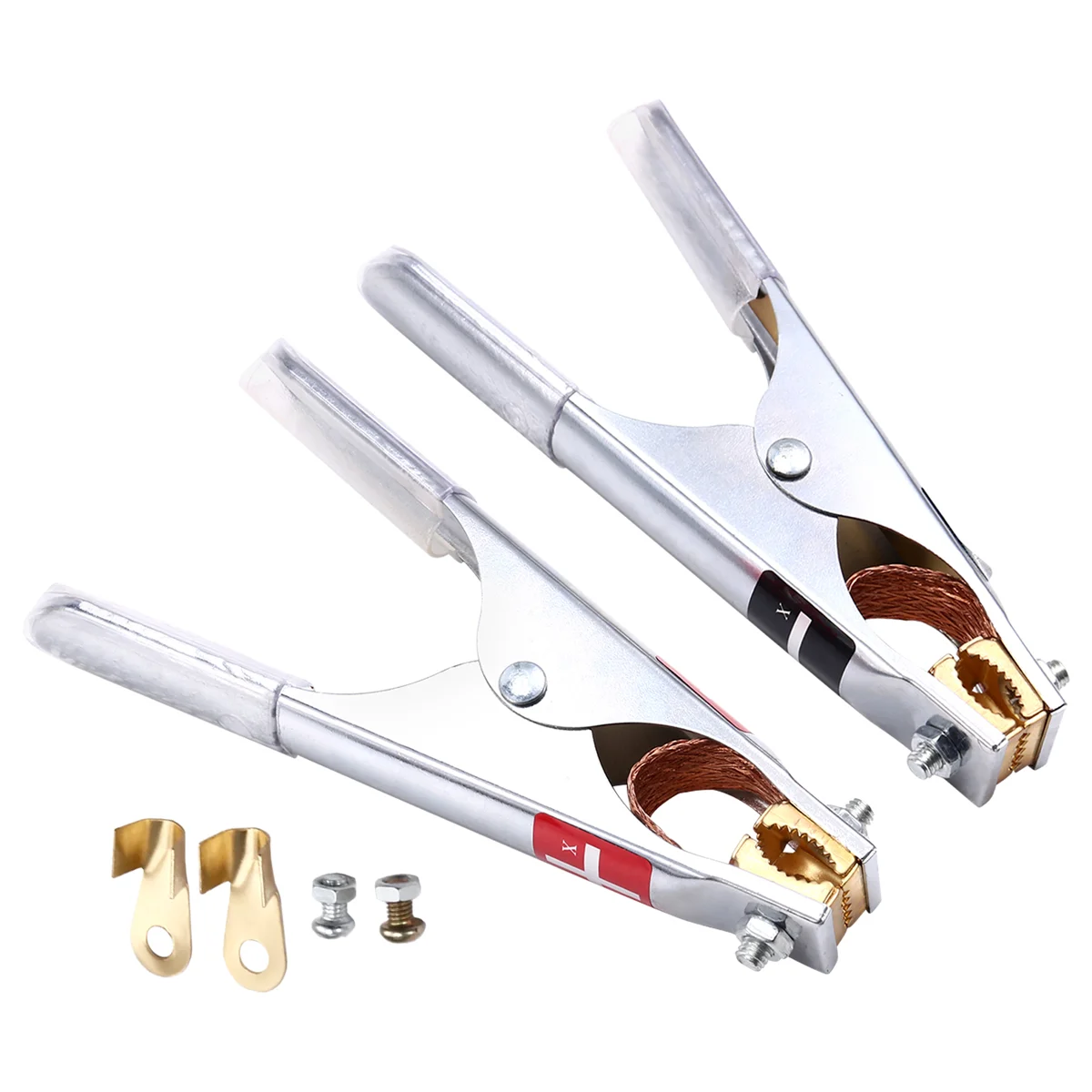 Qualità! Morsetti per clip per auto con clip da 2 pezzi per clip per auto elettriche Clip per cavo antincendio per batteria Clip a coccodrillo di alta qualità