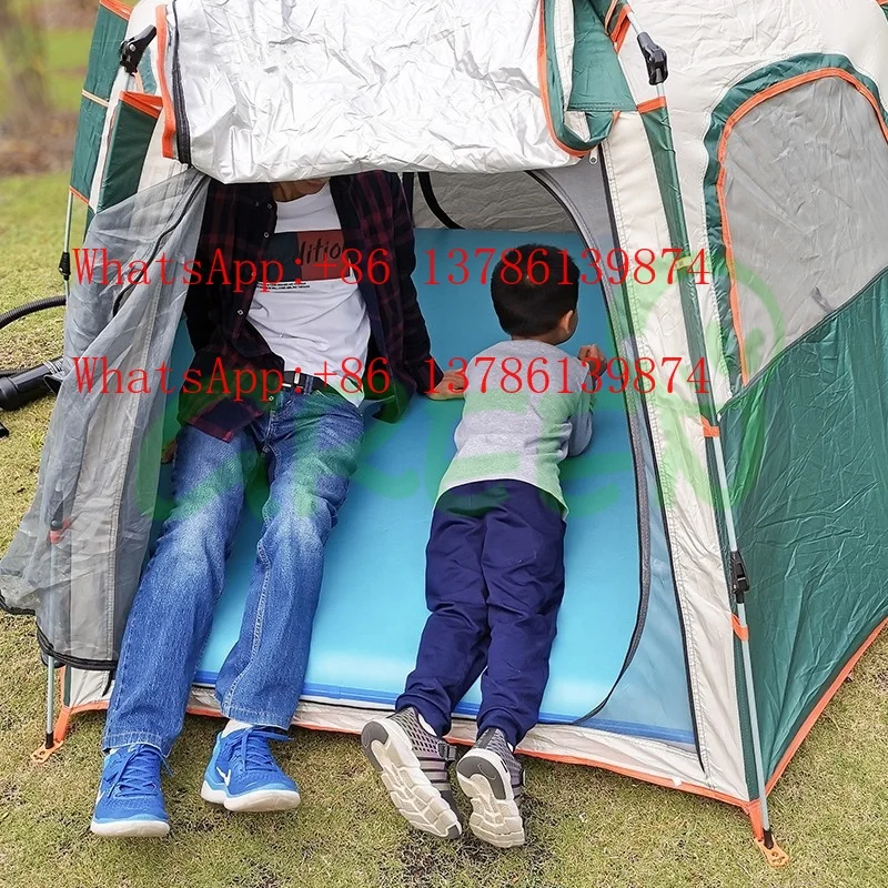 خفيفة المشي لمسافات طويلة المدمجة قطرة غرزة الهواء Infla فراش Comfor وسادة النوم في الهواء الطلق للتخييم خيمة وسادة النوم