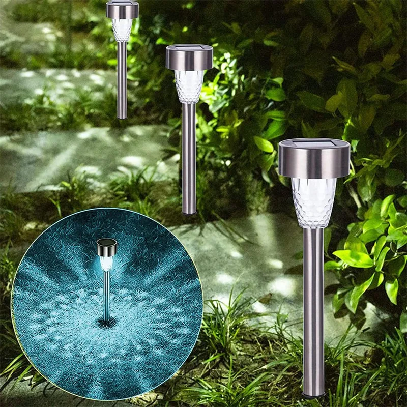 

10PCS Solar Lights Outdoor Water-Resitant LED Lighting Solar Powered Outdoor Lights Solar Garden Lights,B-A21I