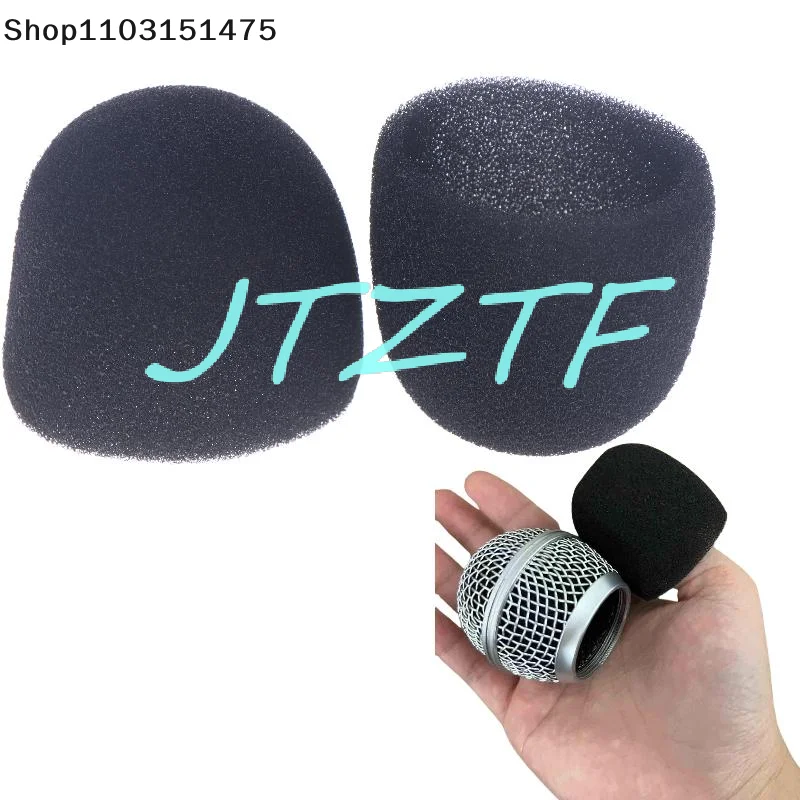 2/10Pcs Studio WindScreen Sponge Microphone Cap Microphone Protective Inner-Foam For   SLX24 PGX24 PG58 BETA58A