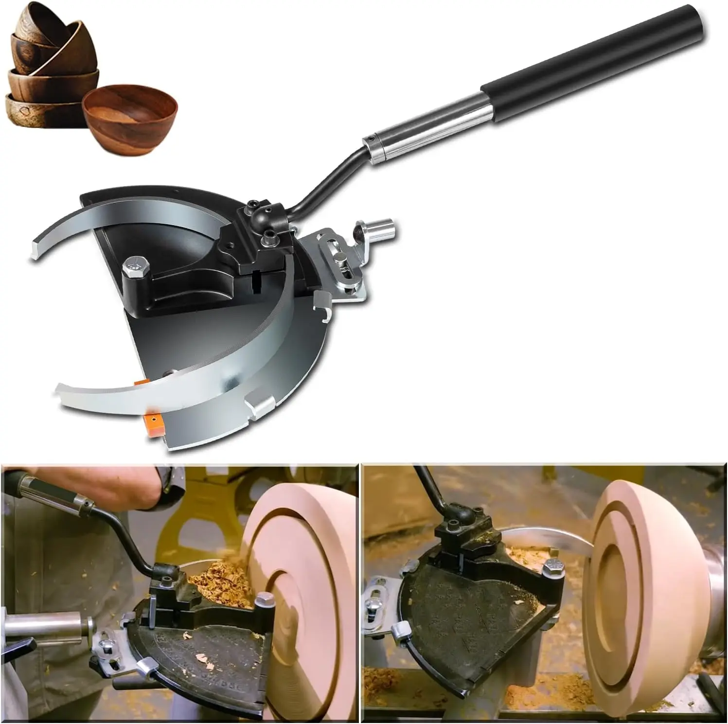 For Woodcut Bowlsaver Bowl Coring System/Bowlsaver Complete System With Two High-Strength Blades for Coring Bowl Blanks 3