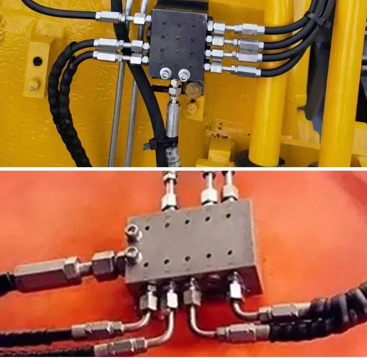 عرض ساخن لعام 2025 كتلة توزيع الشحوم التقدمية JPQ لنظام التشحيم التقدمي صمام تقسيم تزييت الشحوم #6