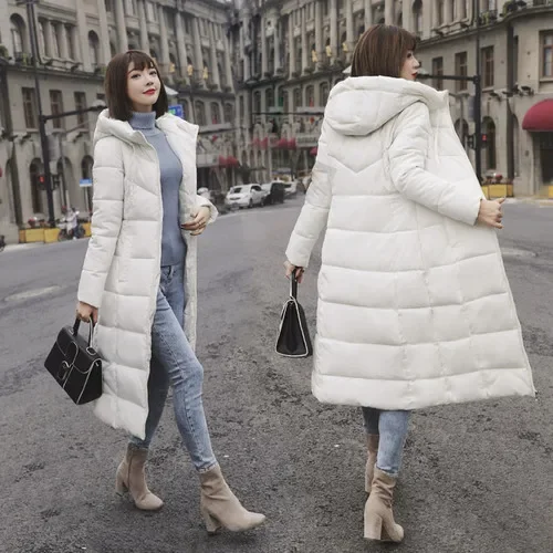 Fv9902 2019 new autumn winter women fashion casual warm jacket female  coats woman parka  korean womens