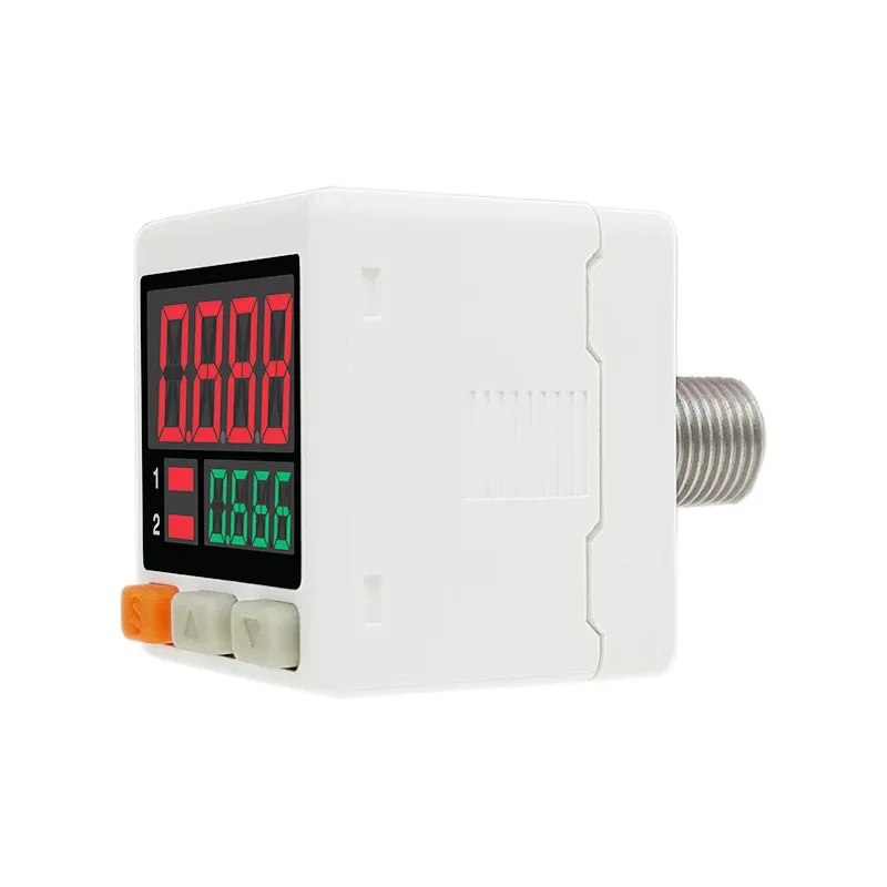 RS485 communication digital display air pressure vacuum pressure gauge MODBUS electronic switch negative pressure