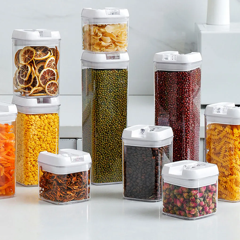 Transparent Food Storage Container Made Of PE - Food Fresh And Secure Easy Access Non-toxic Temperature Resistant