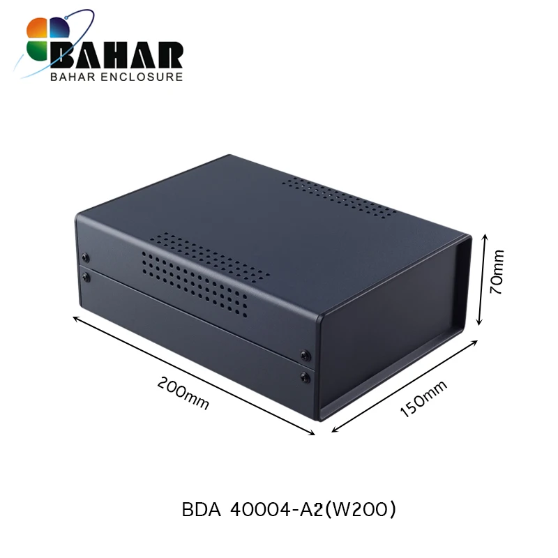 Bahar Brand Iron Case Wire Junction Box Instrument Shell MODEL BDA40004-W200