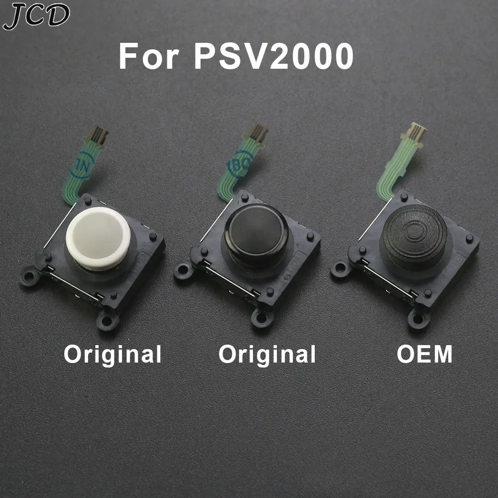 

JCD 1PCS Original 3D Analog Joystick Thumb Stick Button Replacement For PS Vita PSV2000 PSV 2000 Games Console