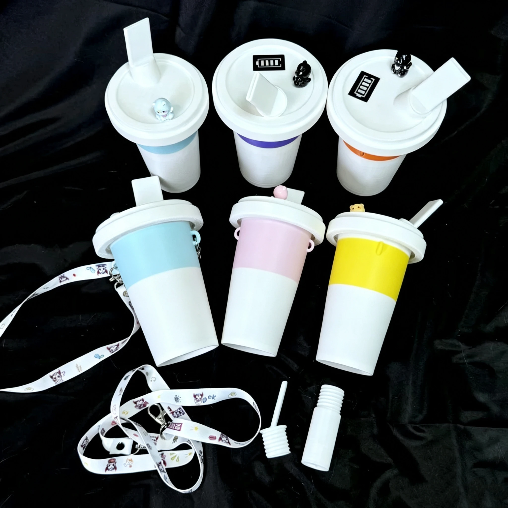 Beast Mounted Milk Tea Fan Handheld Hanging Neck Heat Dissipation Super Large Wind Power Long Endurance Accessories Electric Fan