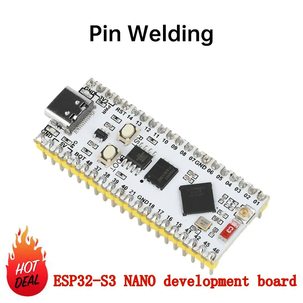 ESP32-S3 NANO WIFI Bluetooth Development Board Onboard Ceramic Antenna N16R8 Module Type-C Interface