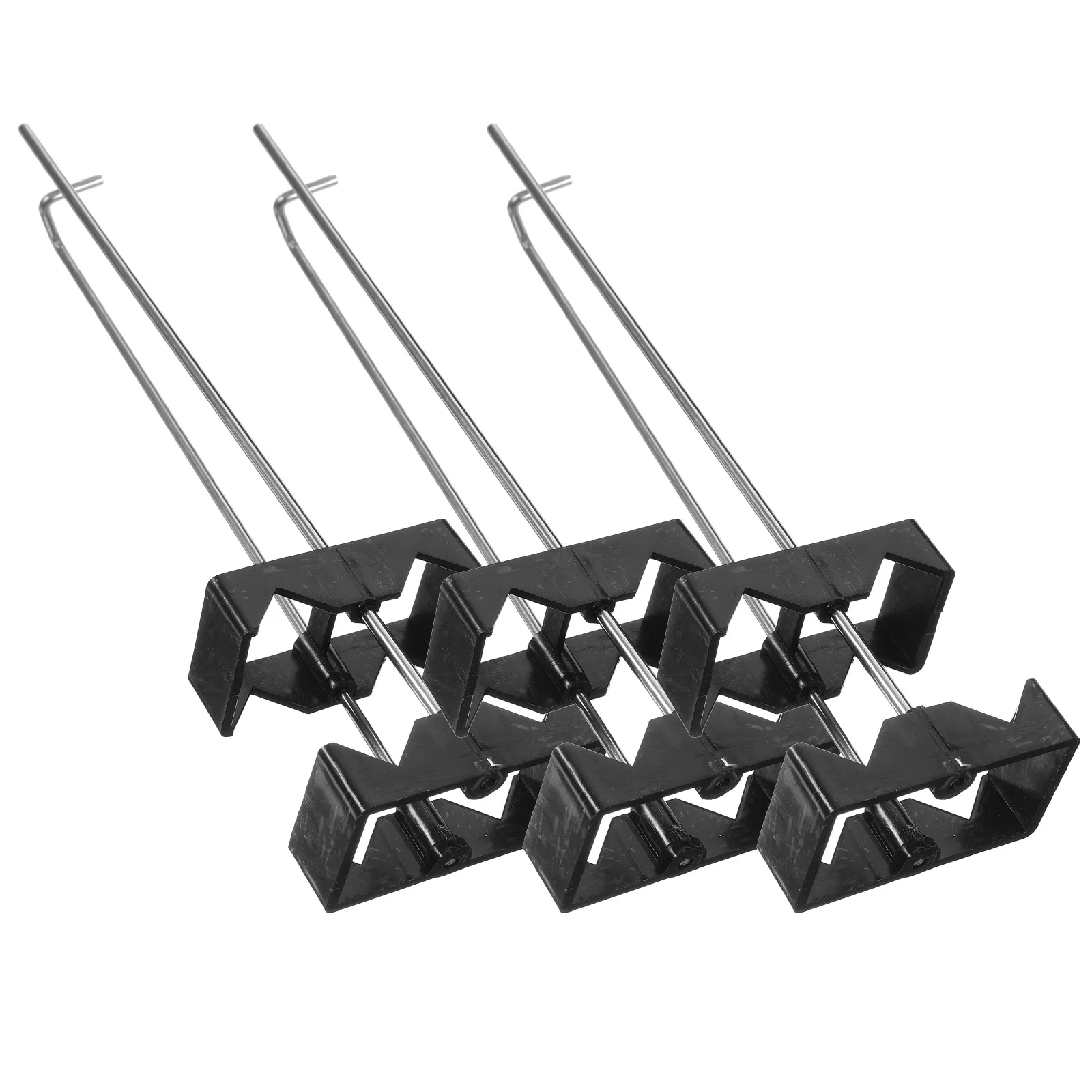 

3Pcs Lens Tinting Rack Simple Practical Design Durable High Quality Plastic Smooth Surface Easy Use Install Firm Clamp