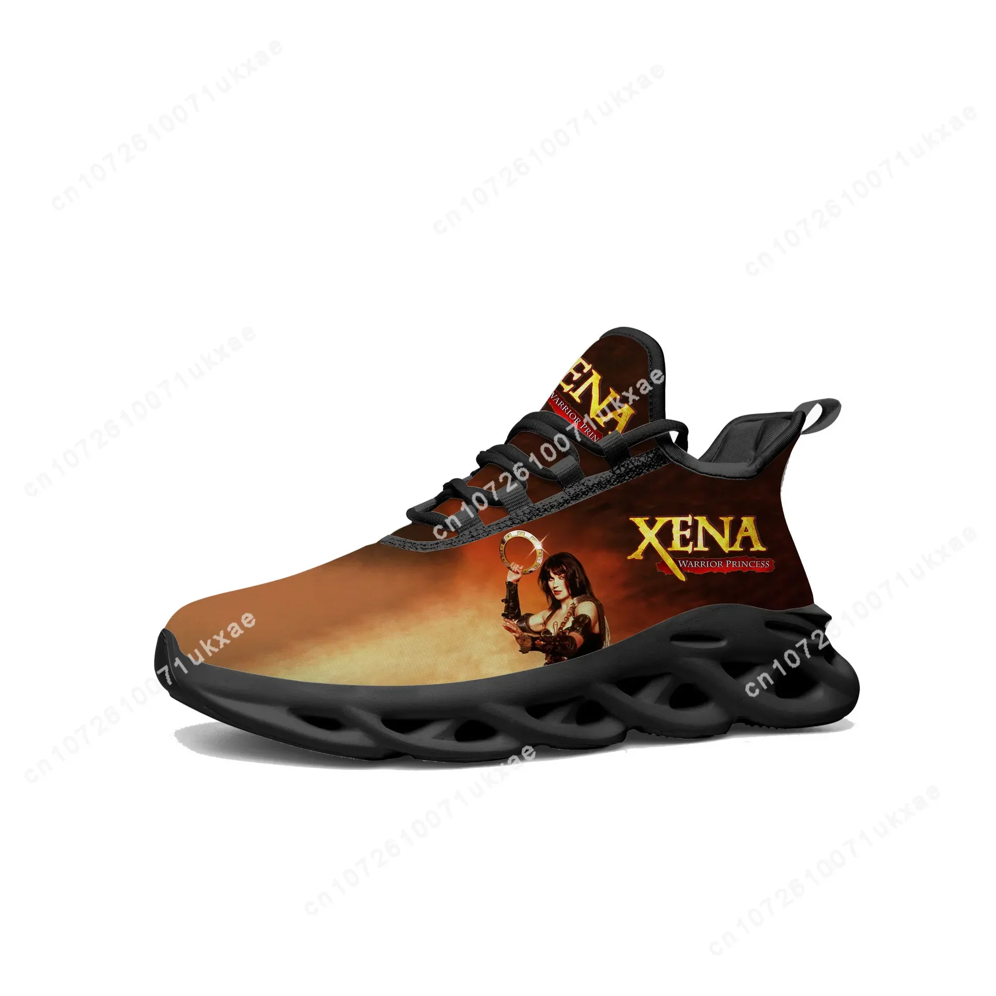 Xena Warrior Princess Flats Sneakers Mens Womens Sports Shoes High Quality Gabrielle Sneaker Lace Up Mesh Footwear custom Shoe