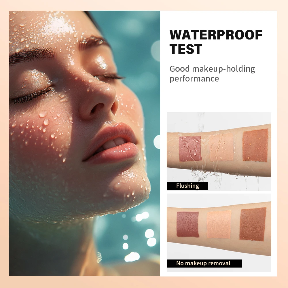 Die Haut korrigiert, hellt dunkel auf. Aufheller unter den Augen. Verbergen und hellt die Ringe auf. Nährt nackte Bräunungsfarben. Concealer-Make-up