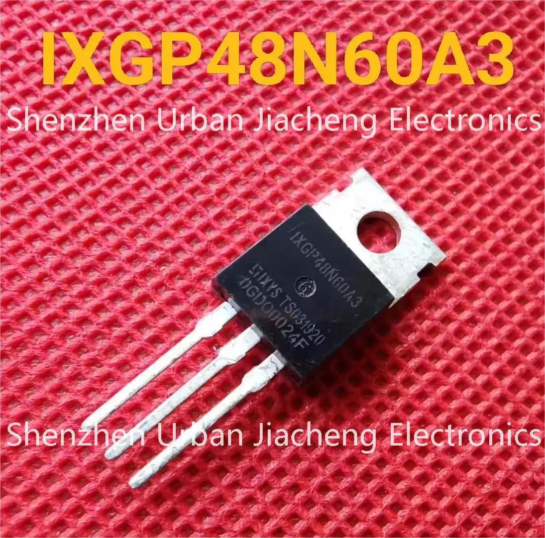 10Pcs/Lot IXGP48N60A3 48N60A3 48N60 TO-220 600V 48A IGBT Power Transistor 100% New Original