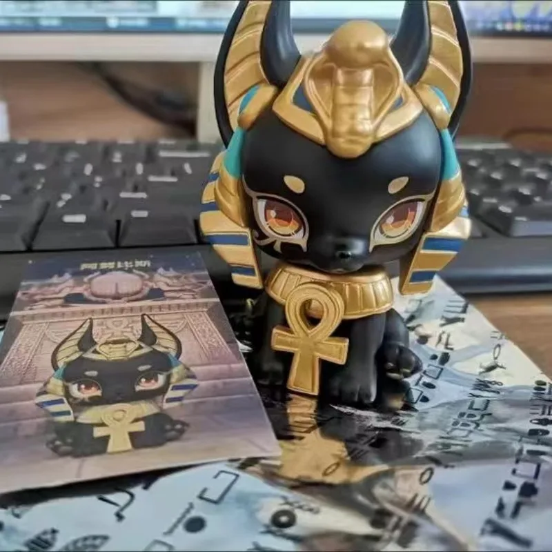 Aaru Garden Blind Box Kawaii Anime Mystery Box Figure Anubis Bastet Surprise Box Collection Model Doll Birthday Gift Decor