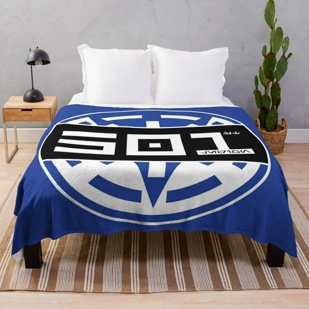 

501st Legion Logo Throw Blanket Cozy Home Blanket Gift for Christmas Holiday