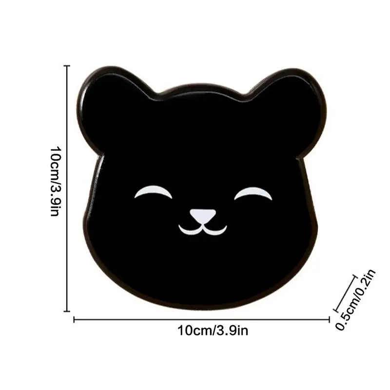 Bear-shaped Body Lotion Glove Self-Tanning Mitt Prevents Sticky Hands Applicator Soft Silicone Powder Puff Makeup Applicator