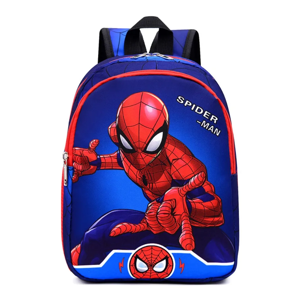 

New Spider Man Cute Cartoon Backpacks Lightweight Spine Protection Elementary School Students Going Out Kindergarten Backpacks