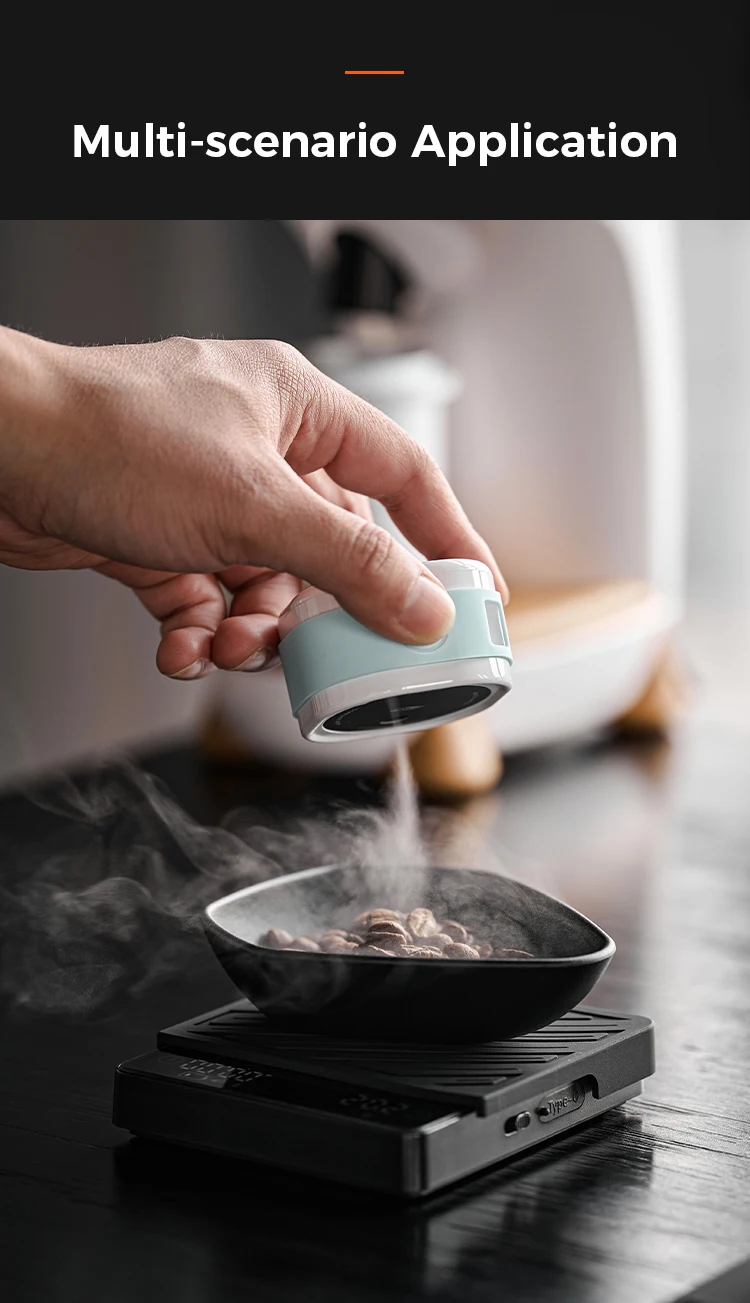 IKAPE Kaffeebohnenzerstäuber, 20 ml antistatische automatische Sprühflasche, Espressomaschinen-Zubehör, Geschenk für Kaffeeliebhaber – Detail 14