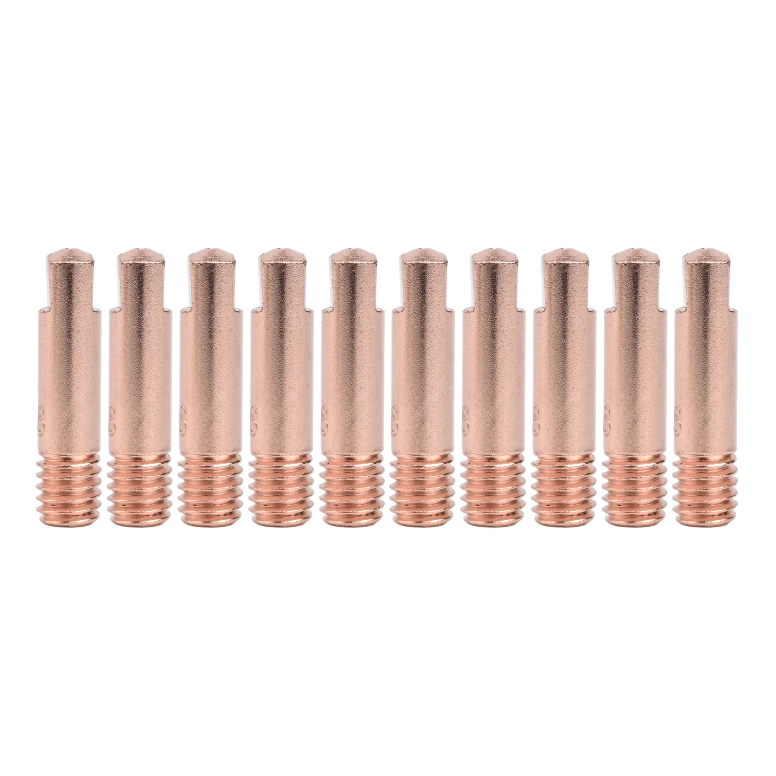 

Copper Welding Tips Flux Core Gasless Nozzle Easy Installation Components For 15AK Welding Torches 15AK Welding Accessory Kit