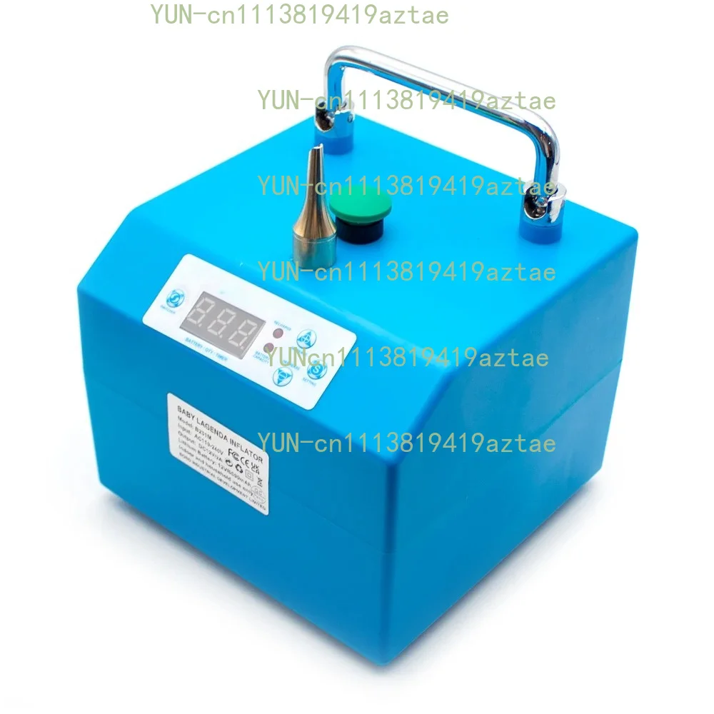 Electric Long Strip Balloon Inflation Pump Multi Functional Portable Magic Balloon Inflator with Timer and Foot Switch