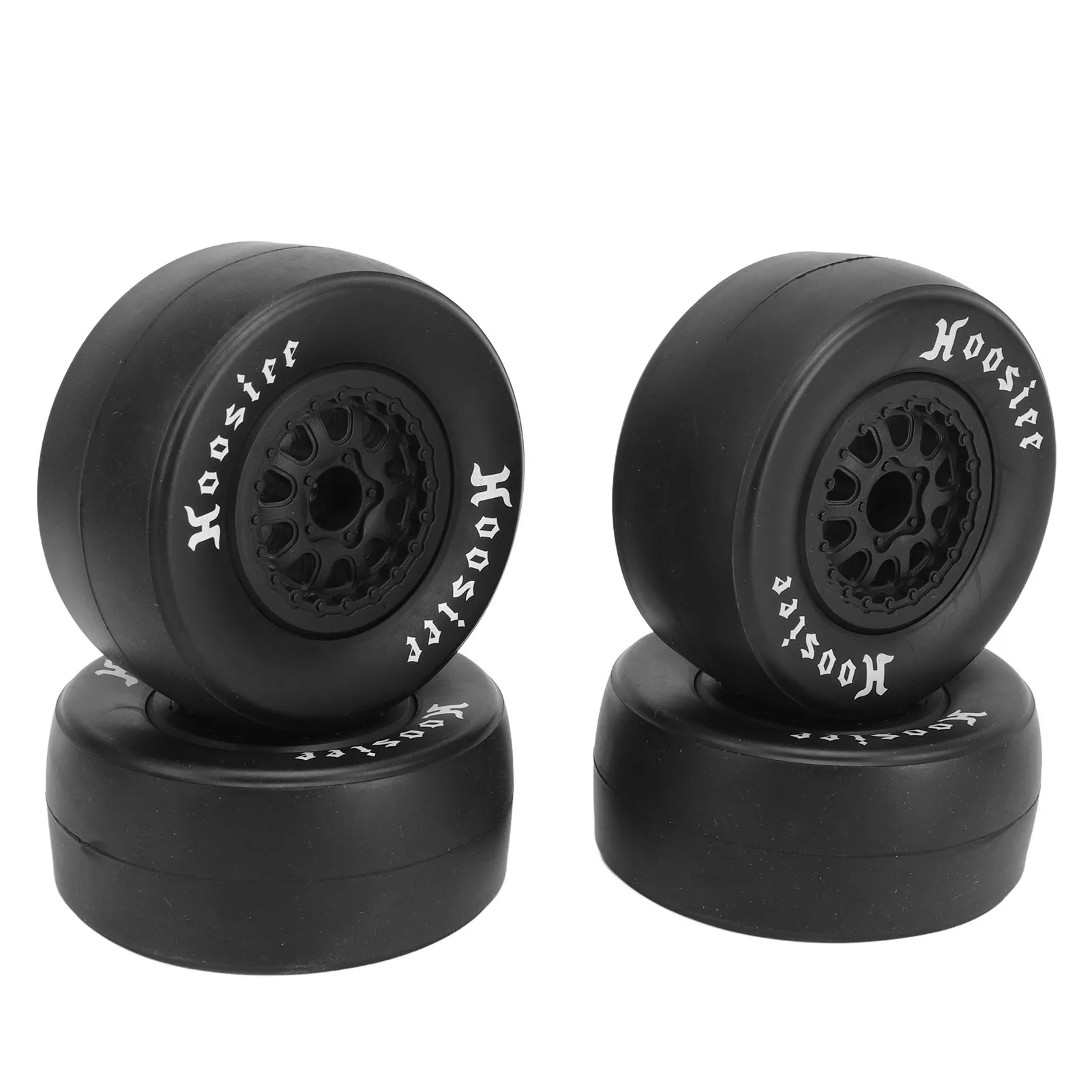 

1/10 RC Car Tires RC Car Tires 1/10 Scale RC Car Tires Rubber Tires Plastic Wheel Hubs for 1/10 Off Road Remote Control Car