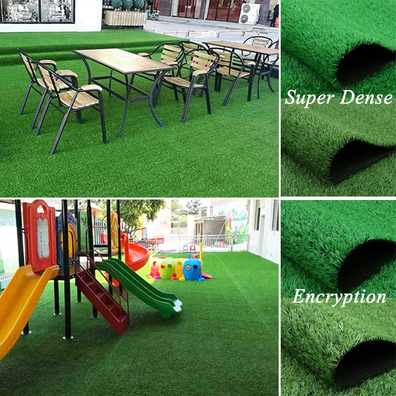 Artificial Grass Mat Grassland Lawn Turf Carpet Carpetfaux Gardening Planting Turf Carpets Home Yard Lawn Decoration Supplies