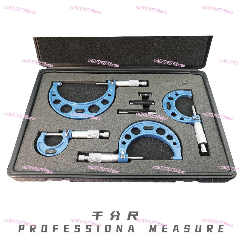 

Outer Diameter Micrometer Set, Spiral 3pcs/4pcs/6pcs Mechanical, Metric Imperial