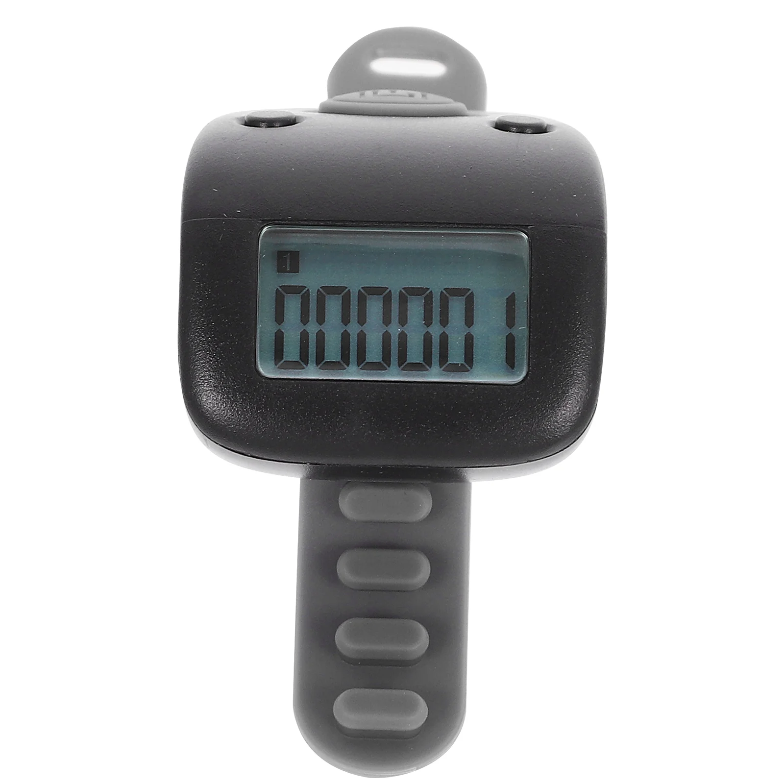 Electronic Finger Counter Chanting Click Clicker Digital Tally Black 50ma