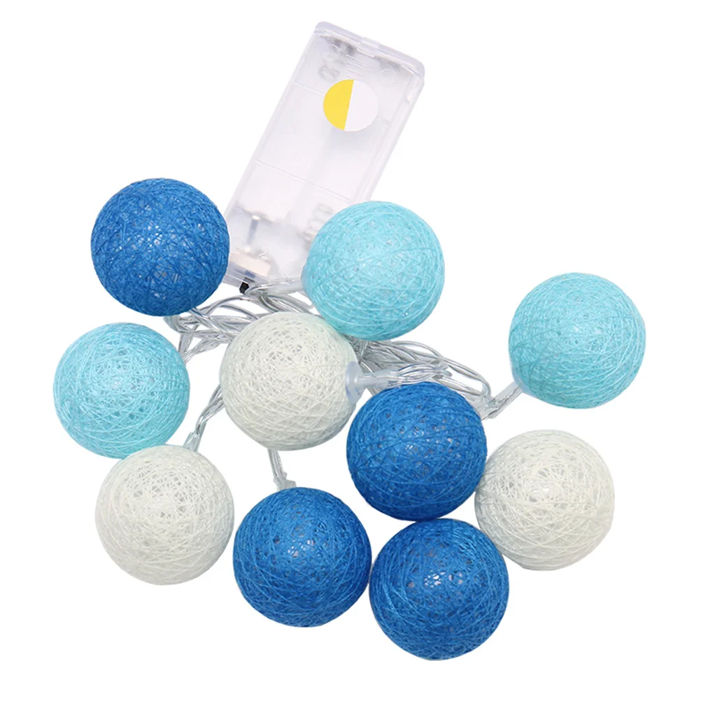 

Ball Light Strings 1.2M Led Lamp Warm White Blue For Garden Home Wedding Party Decor Festival Lighting String Lamp
