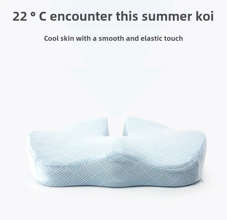 Natural Latex Office Seat Cushion Chair Pregnant Woman Hemorrhoid Cushion Seat Cushion Butt Pad Office Chair Sofa Pillows