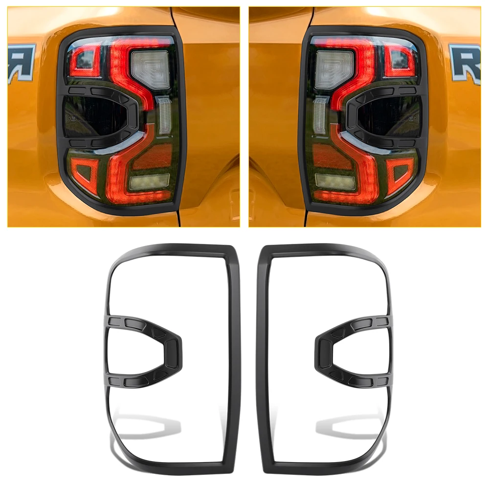 Door Handle Cover Cup Fuel Tank Cap Rear Front Tail Light Cover Head Light Cover For Ford Ranger 2023 2024 WILDTRAK SPORT XL