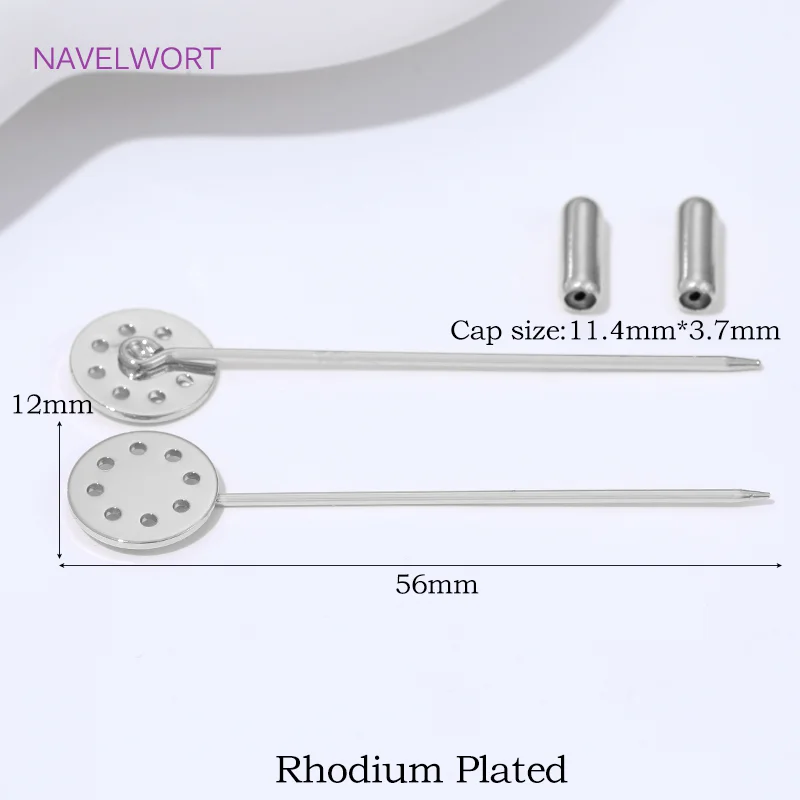 Rhodium Plated