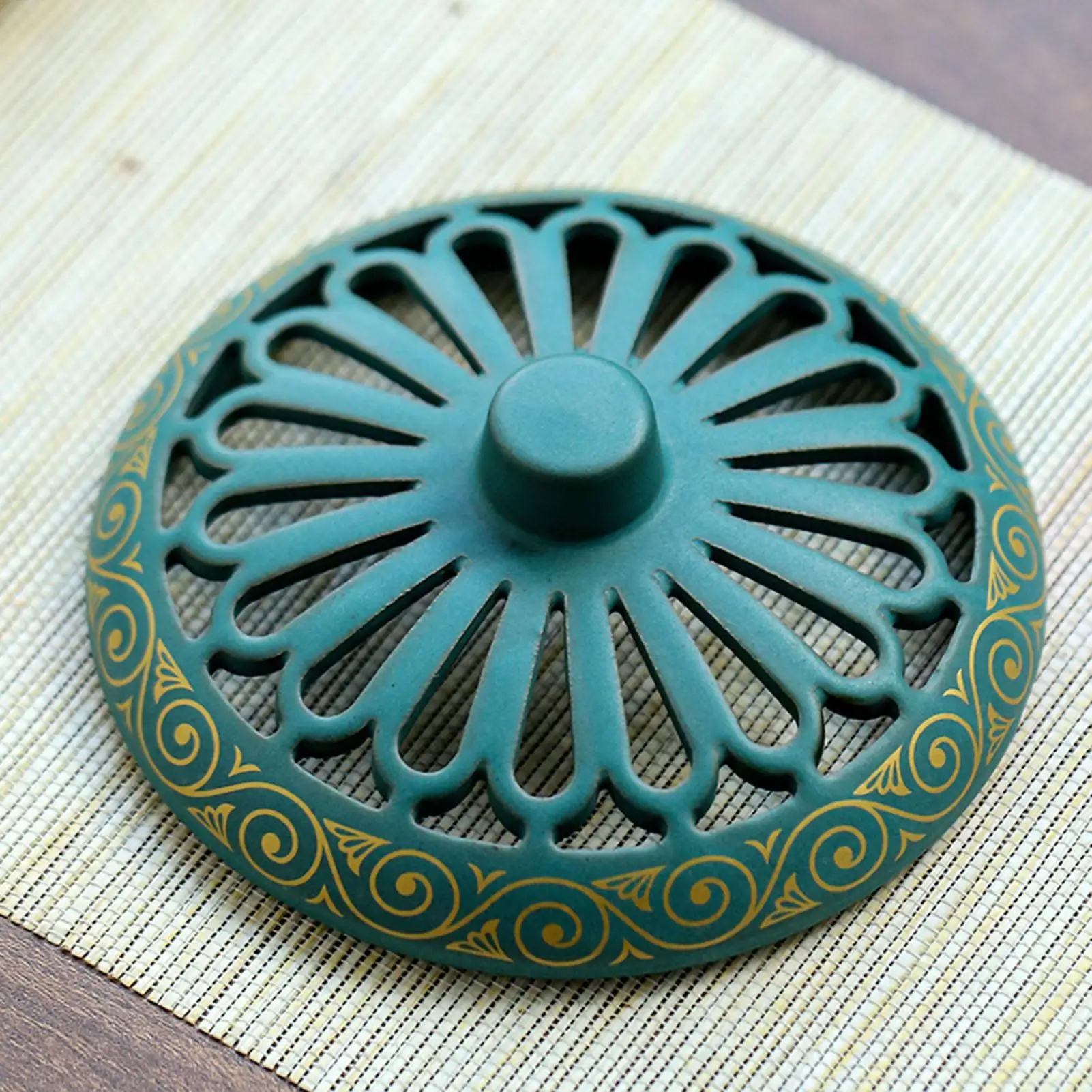 

Incense Burner Holder Ceramic Incense Burner Ceramic Coil Cone Seat Control Decor Zen For Camping Spa Meditation Outdoors Yoga