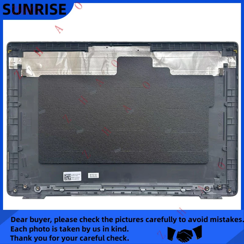 Nova Tampa Traseira Superior LCD/Moldura LCD/Dobradiças LCD para Dell Latitude 3450 E3450