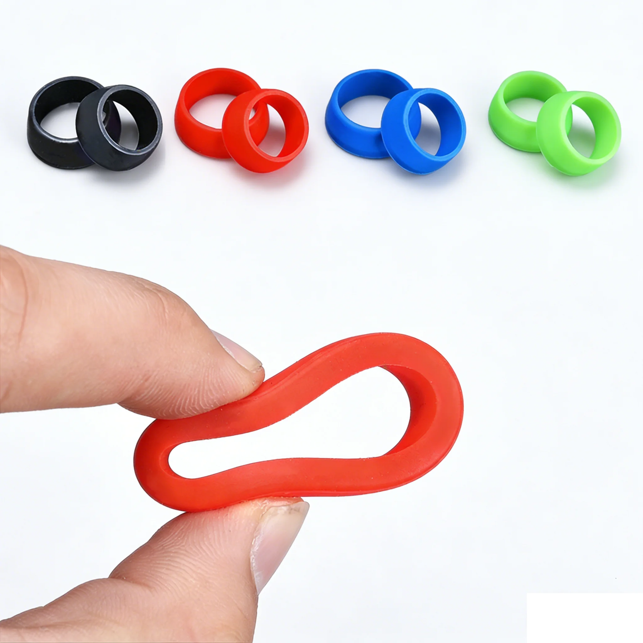 

RISK 1PC Bicycle Seat Post Rubber Ring Dust Cover Cycling Silicone Waterproof Mountain Bike Seatpost Protective 30mm