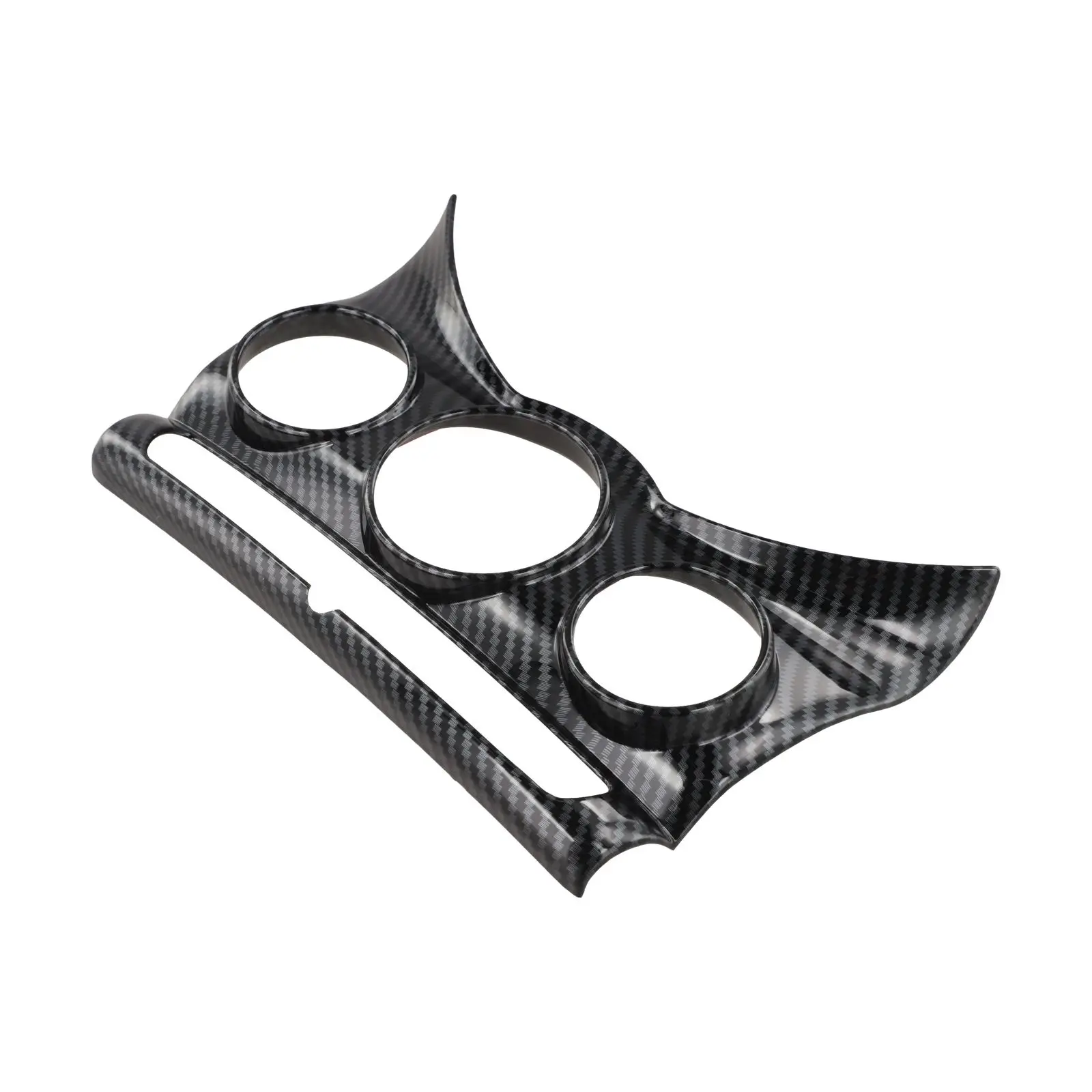 

For MINI F55 F56 ABS Carbon Fiber Center Console Cover 2014 2023 Protects from Scratches Easy to Apply with Tape